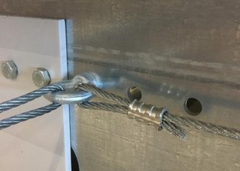 VidaXL permanente veiligheidsnetten