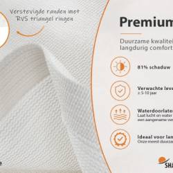Schaduwdoek Arctic White - Shadow Comfort