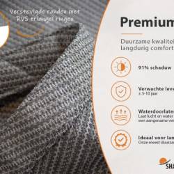 Schaduwdoek Cool Grey - Shadow Comfort